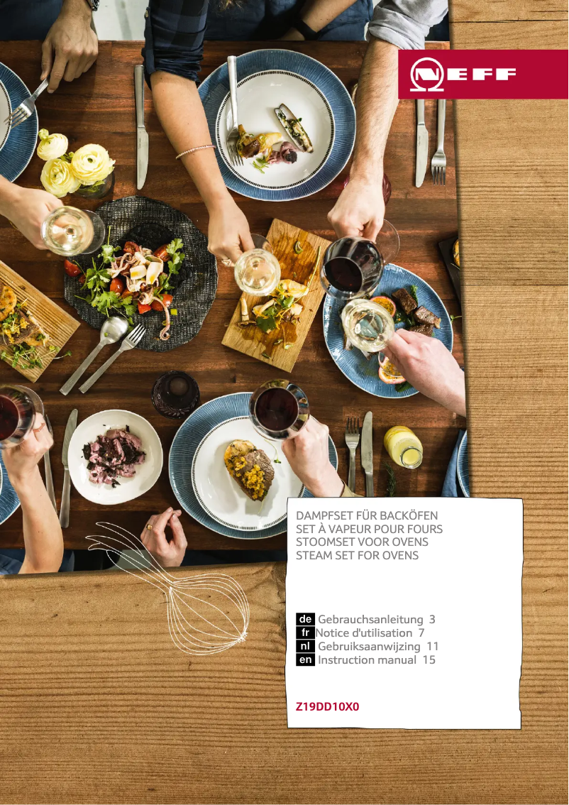 Página 1 del manual Manual de uso y mantenimiento Neff Z19DD10X0