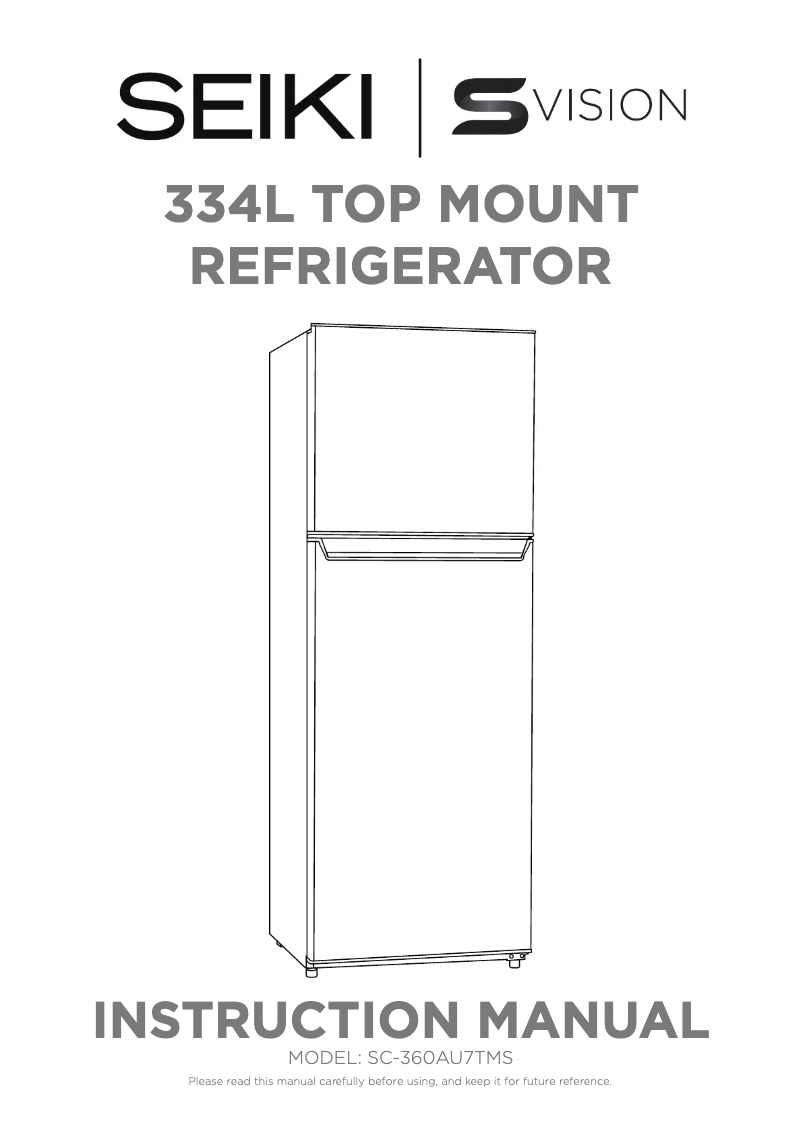 Imagen de la primera página del manual del dispositivo SC-360AU7TMS