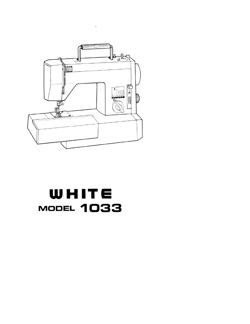 Imagen de la primera página del manual del dispositivo White 1033