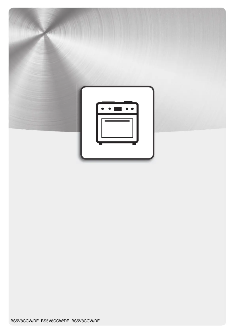 Imagen de la primera página del manual del dispositivo BS5V8CCW/DE