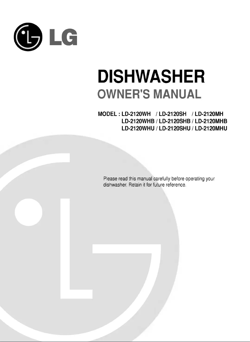 Imagen de la primera página del manual del dispositivo LD-2120SH