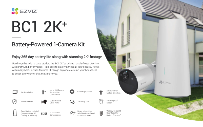 Página nº 1 - Ficha técnica EZVIZ BC1-B1