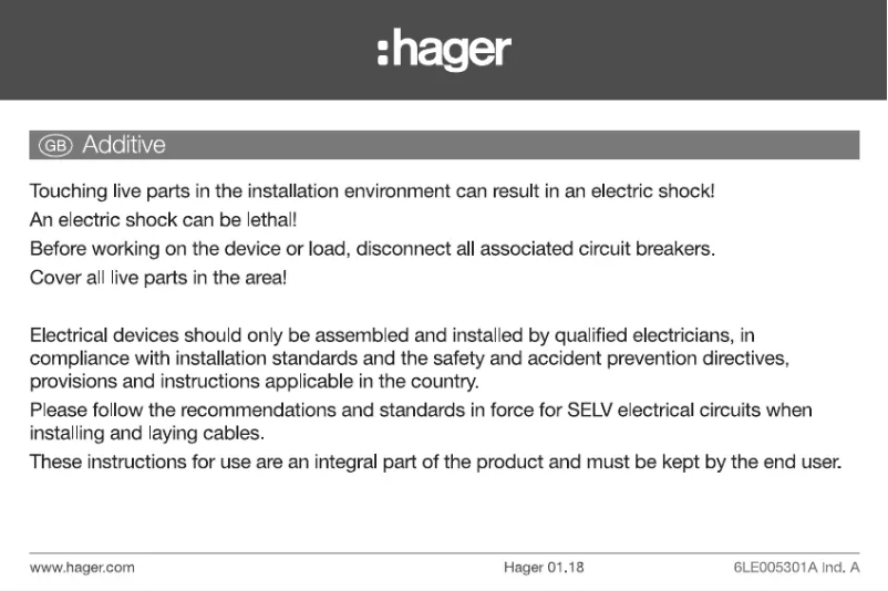 Imagen de la primera página del manual del dispositivo REW215X