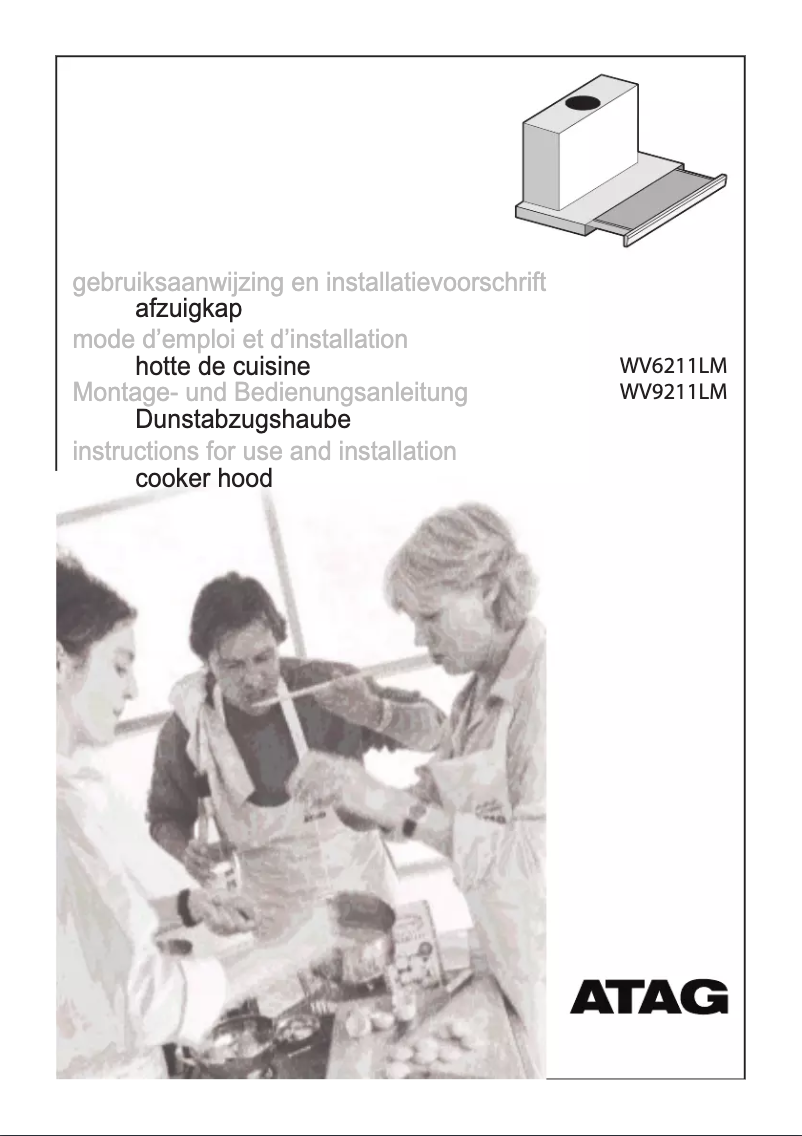 Página 1 del manual Manual de usuario Atag WV6211LM