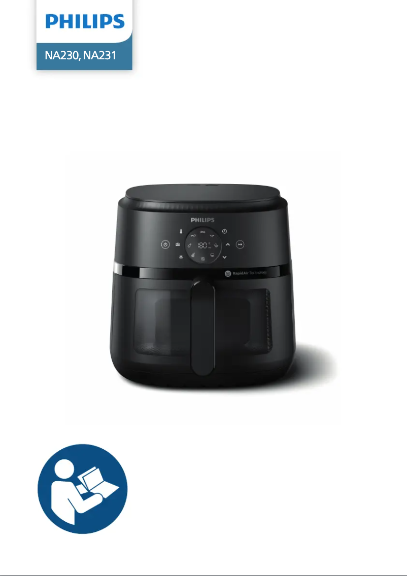 Imagen de la primera página del manual del dispositivo Airfryer NA231