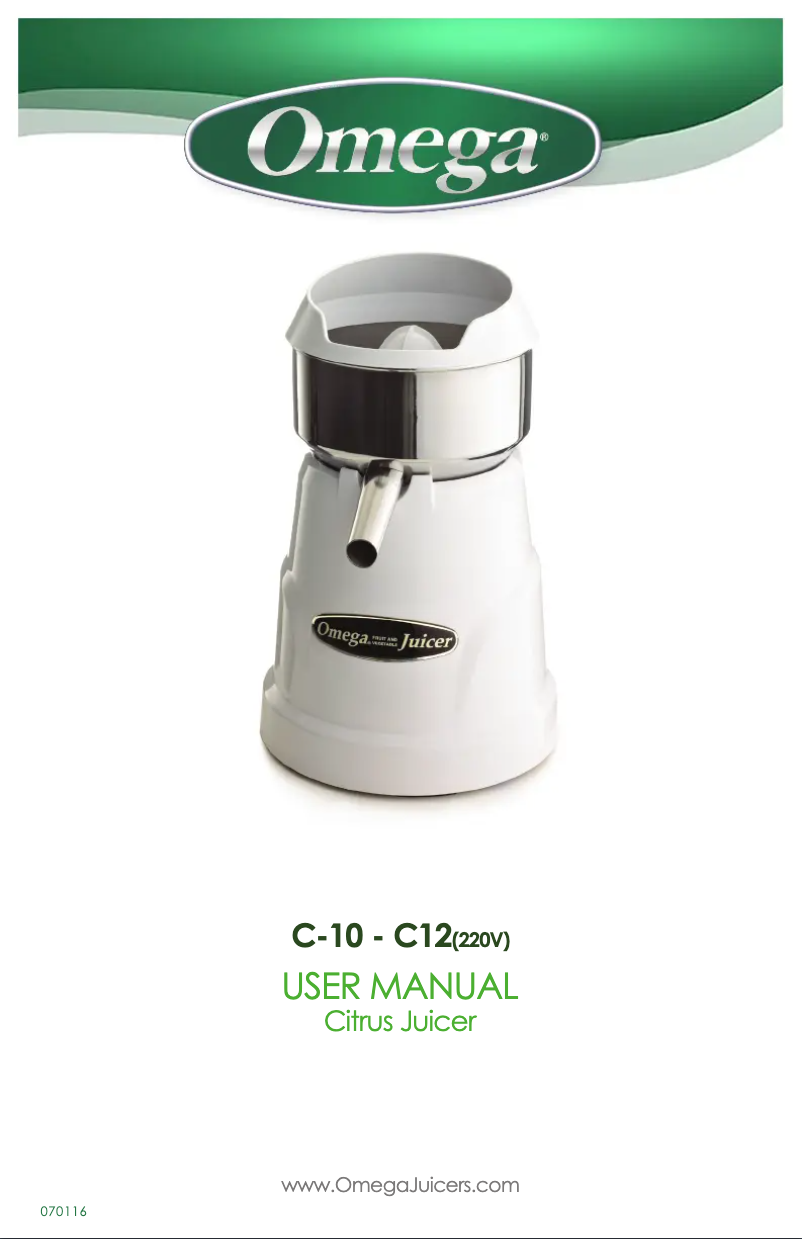 Imagen de la primera página del manual del dispositivo C10