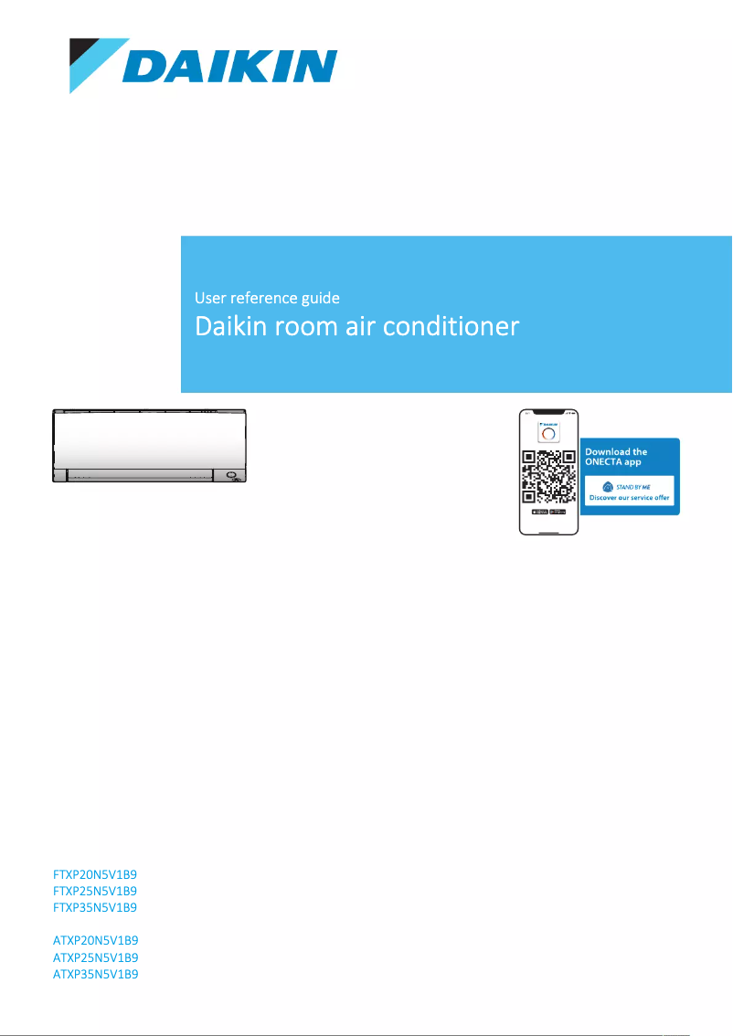 Página nº 1 - Manual de usuario Daikin FTXP20N5V1B9