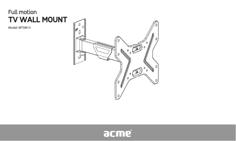 Imagen de la primera página del manual del dispositivo MTSM13