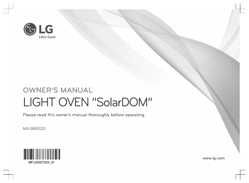 Imagen de la primera página del manual del dispositivo MA3882QS