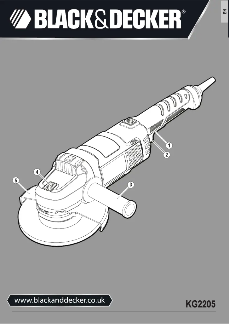 Imagen de la primera página del manual del dispositivo KG2205
