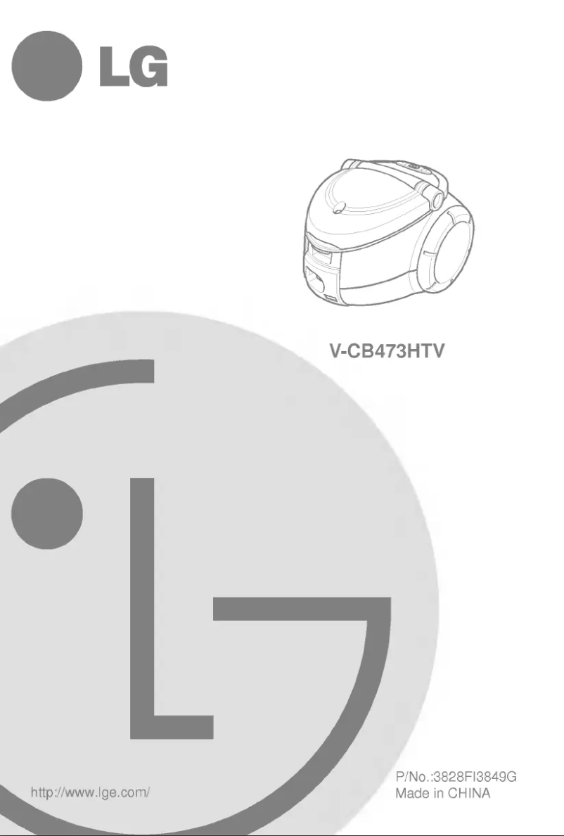 Página 1 del manual Manual de usuario LG V-CB473HTV
