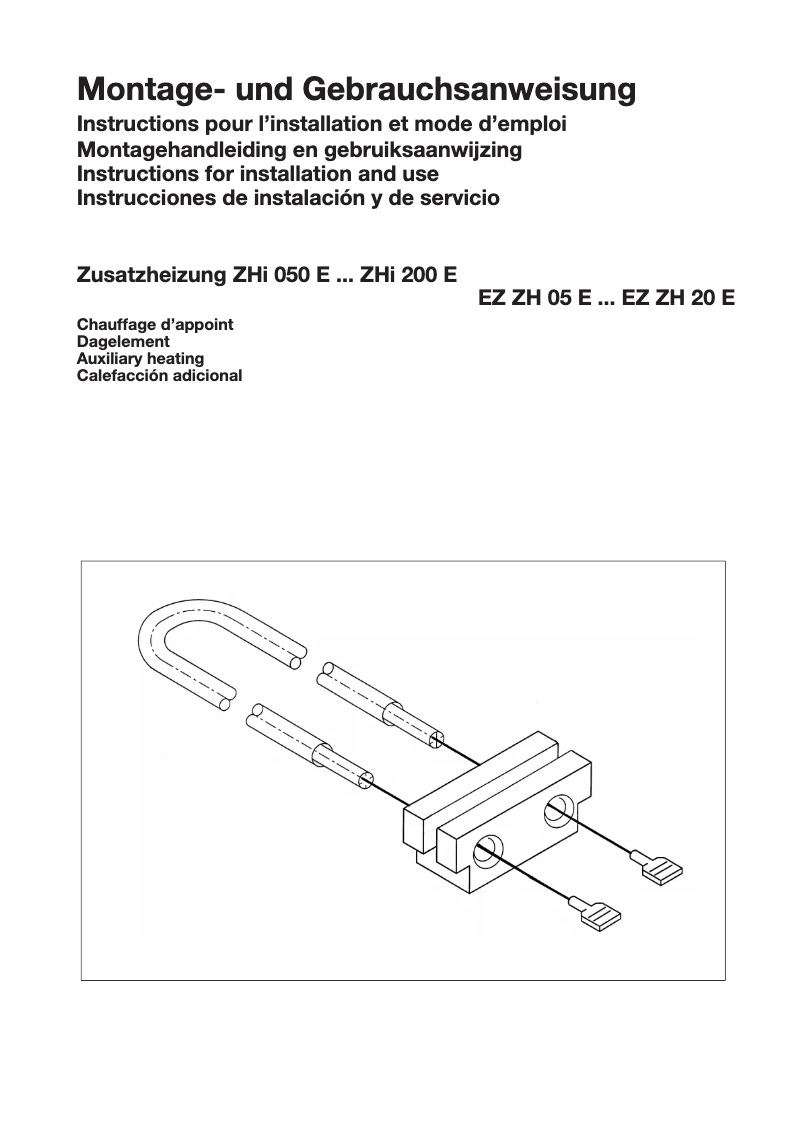Página nº 1 - Manual de usuario Dimplex ZHi 150 E