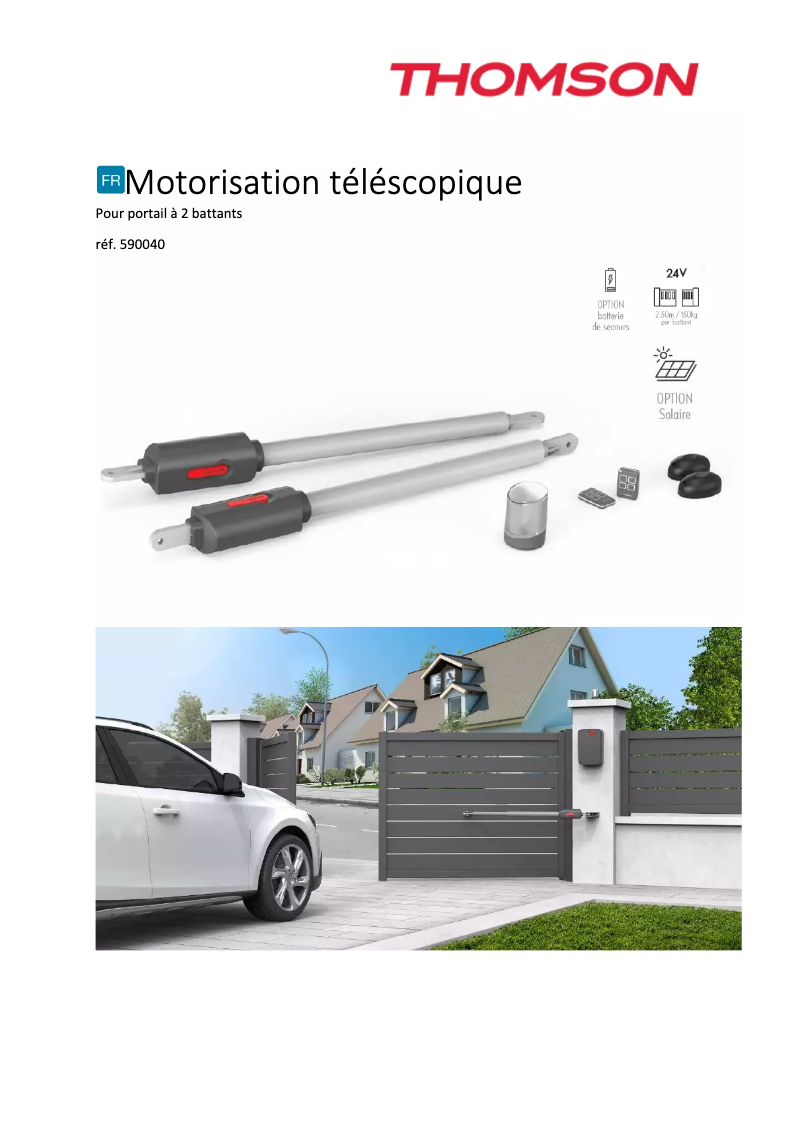 Imagen de la primera página del manual del dispositivo 510040