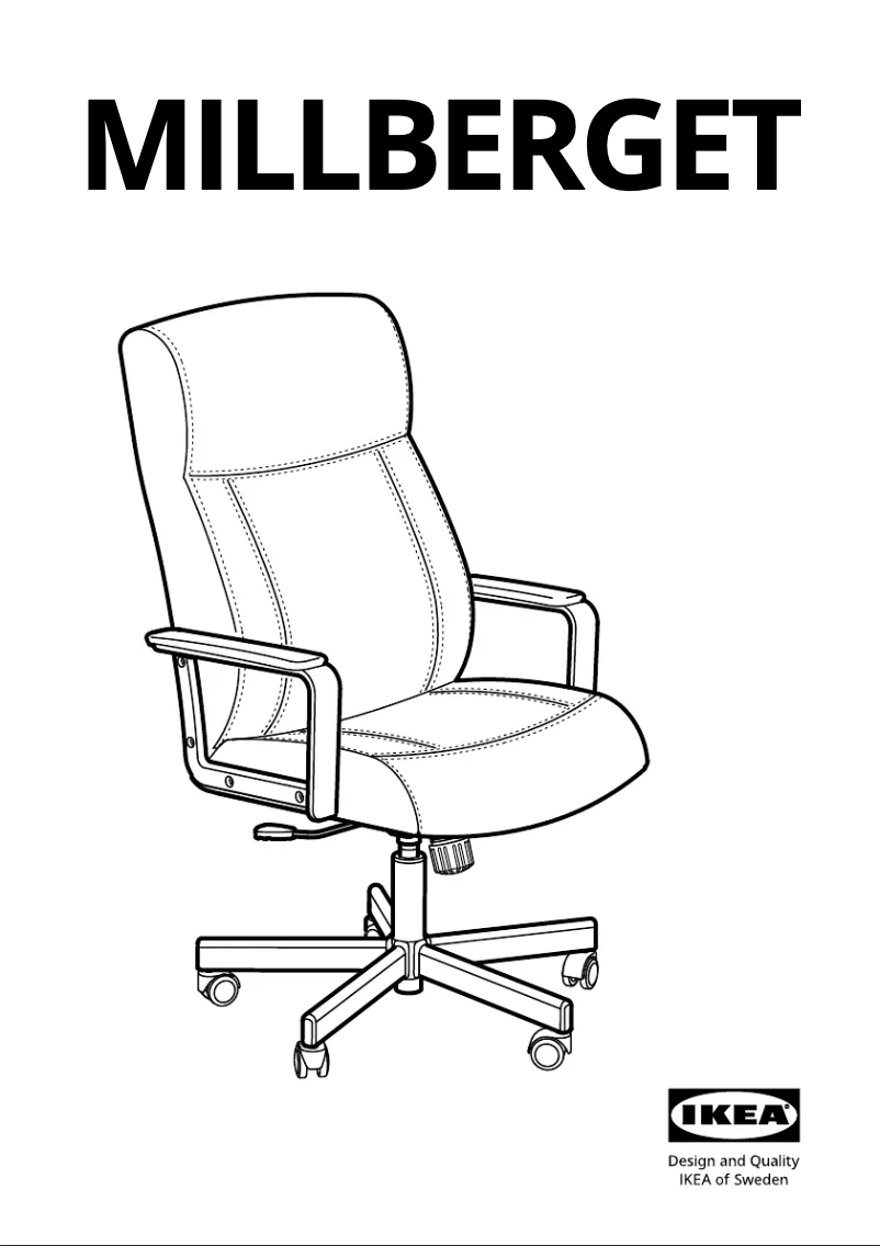 Página 1 del manual Manual de usuario Ikea MILLBERGET 704.893.94