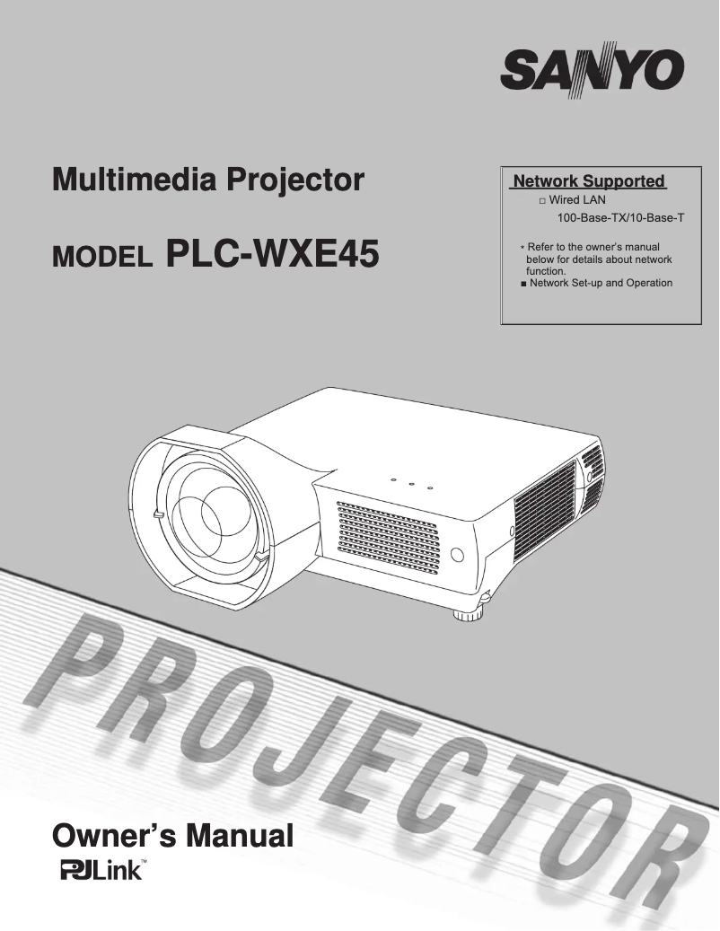 Imagen de la primera página del manual del dispositivo PLC-WXE45