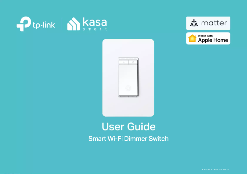 Página 1 del manual Manual de usuario TP-Link Kasa Smart KS225