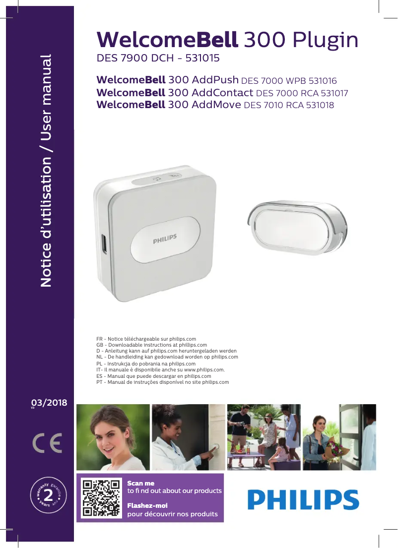 Página 1 del manual Manual de instrucciones Philips DES7900DCH