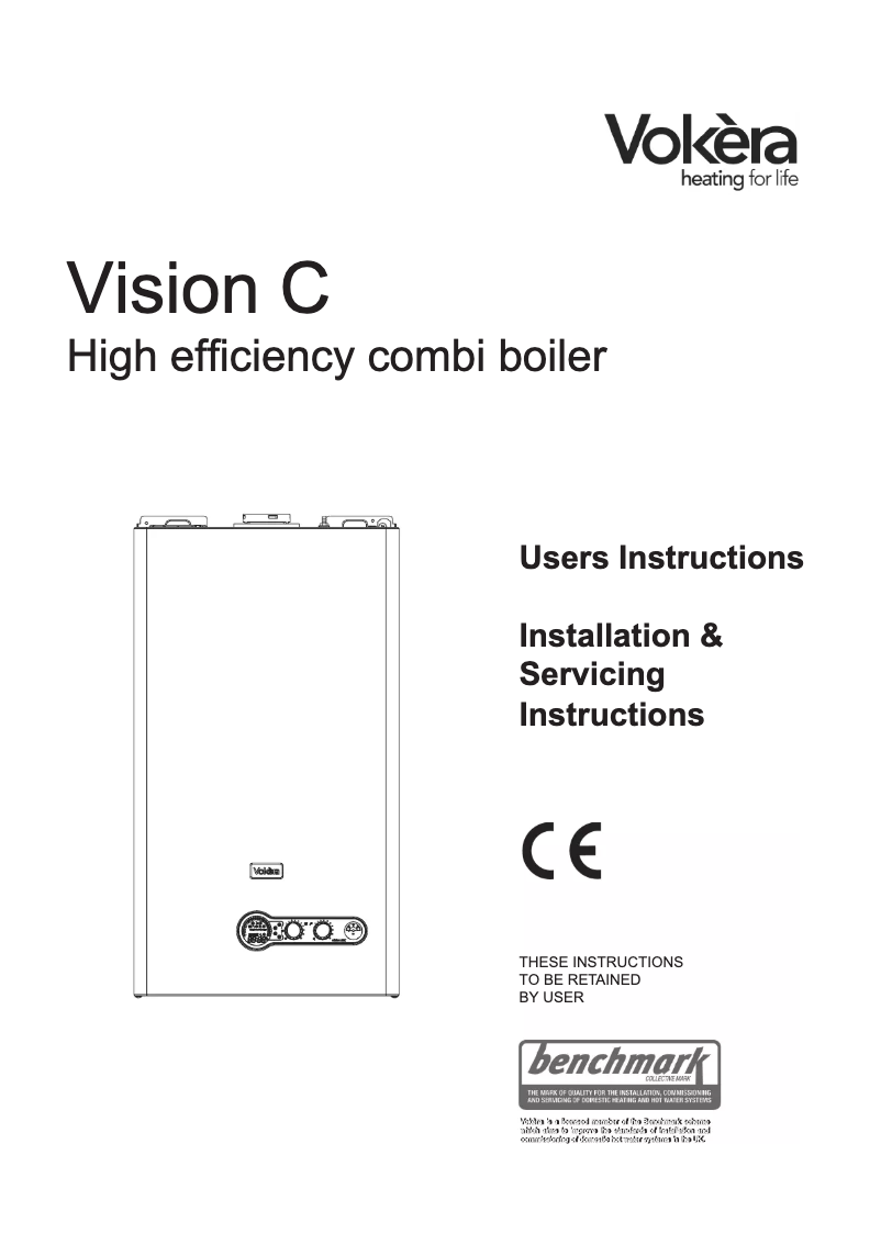 Imagen de la primera página del manual del dispositivo Vision 25C