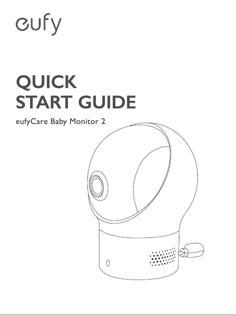 Página 1 del manual Manual de usuario Eufy Baby Monitor 2