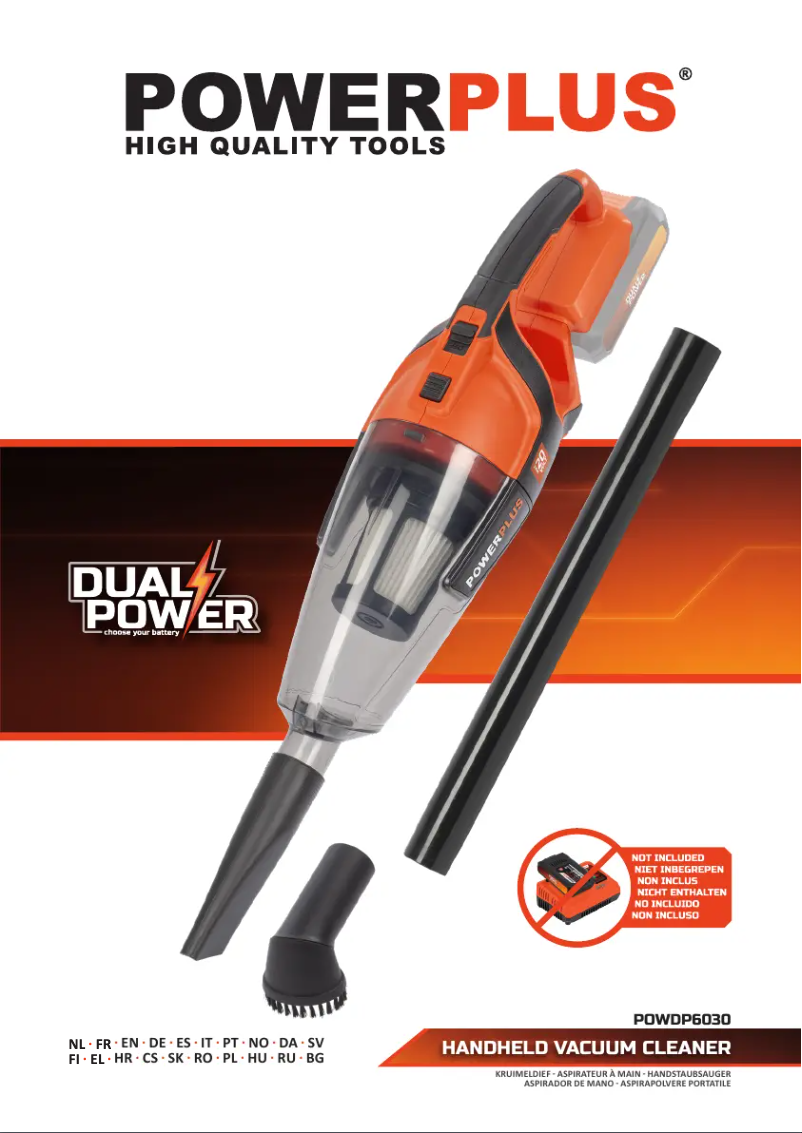 Imagen de la primera página del manual del dispositivo POWDP6030