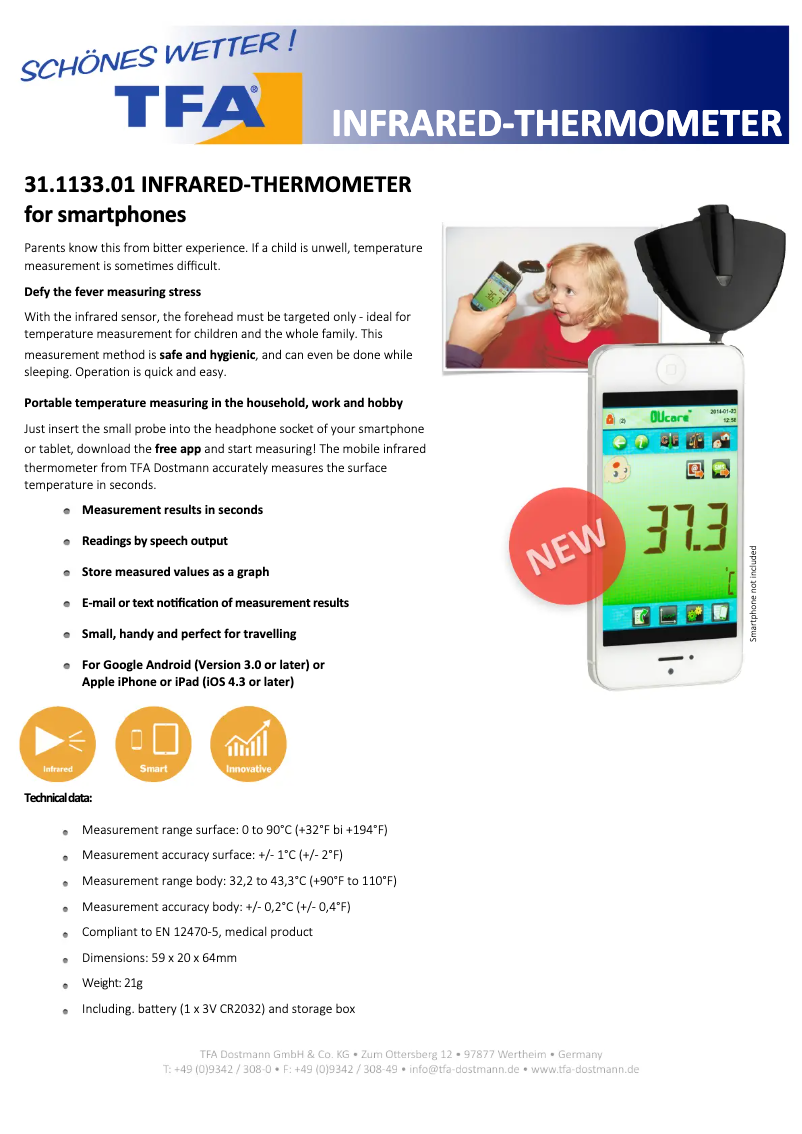 Imagen de la primera página del manual del dispositivo 31.1133