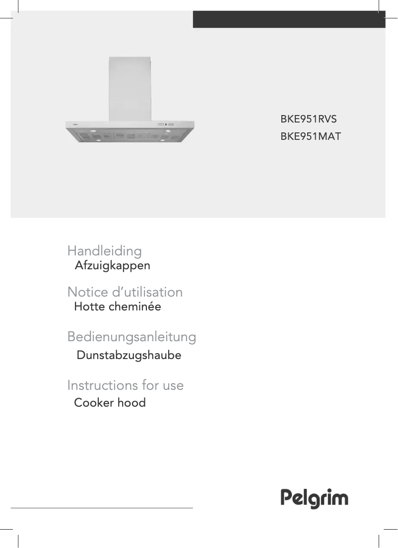 Imagen de la primera página del manual del dispositivo BKE951RVS