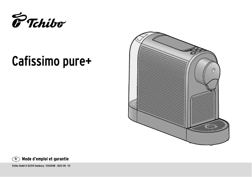 Página 1 del manual Manual de usuario Tchibo Cafissimo Pure