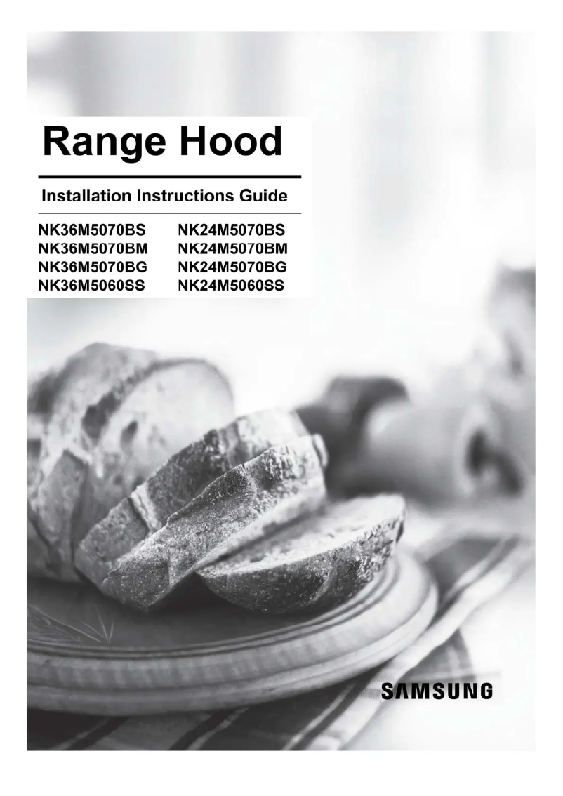 Imagen de la primera página del manual del dispositivo NK36M5070BG