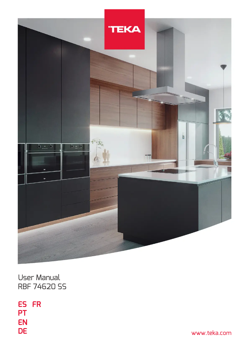 Imagen de la primera página del manual del dispositivo RBF 74620 SS