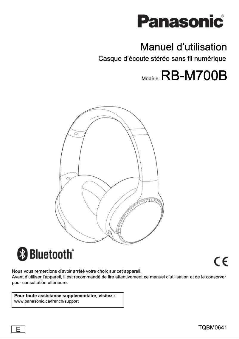 Imagen de la primera página del manual del dispositivo RB-M700