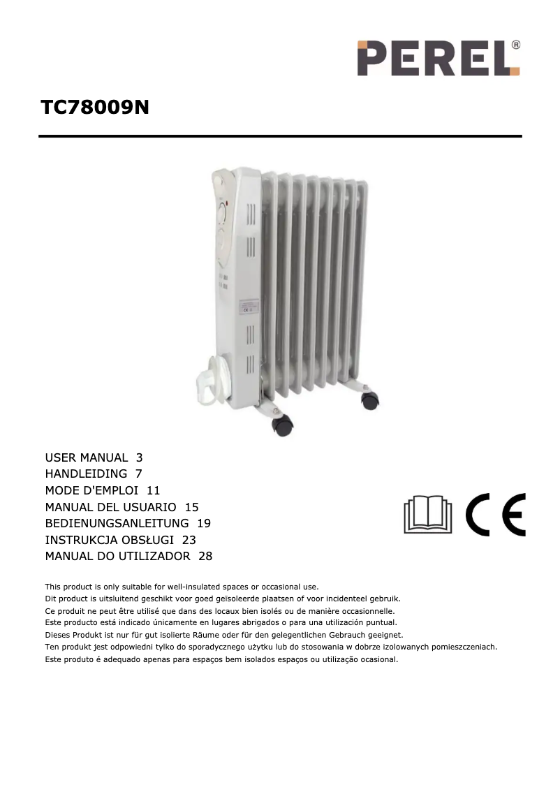 Imagen de la primera página del manual del dispositivo TC78009N