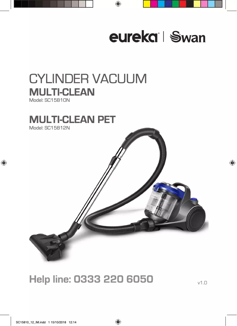 Página 1 del manual Manual de usuario Swan SC15810N