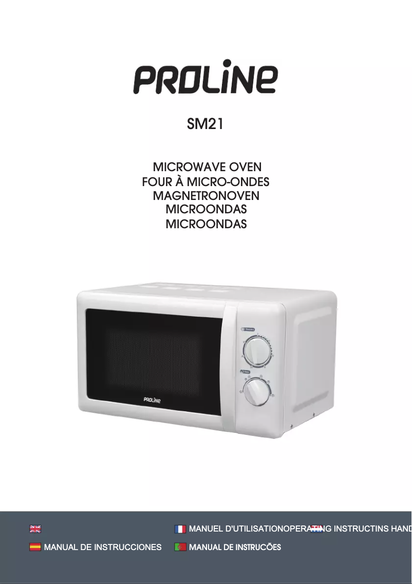 Imagen de la primera página del manual del dispositivo SM21