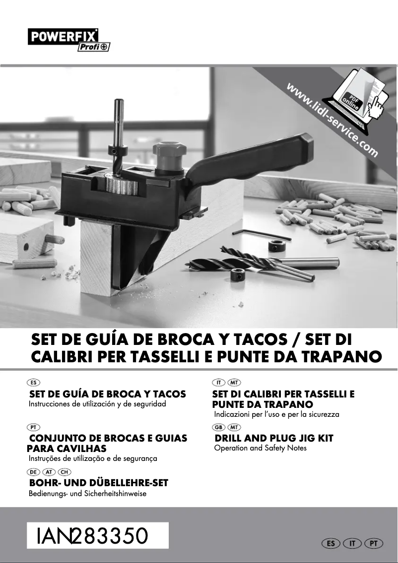 Imagen de la primera página del manual del dispositivo HG01976