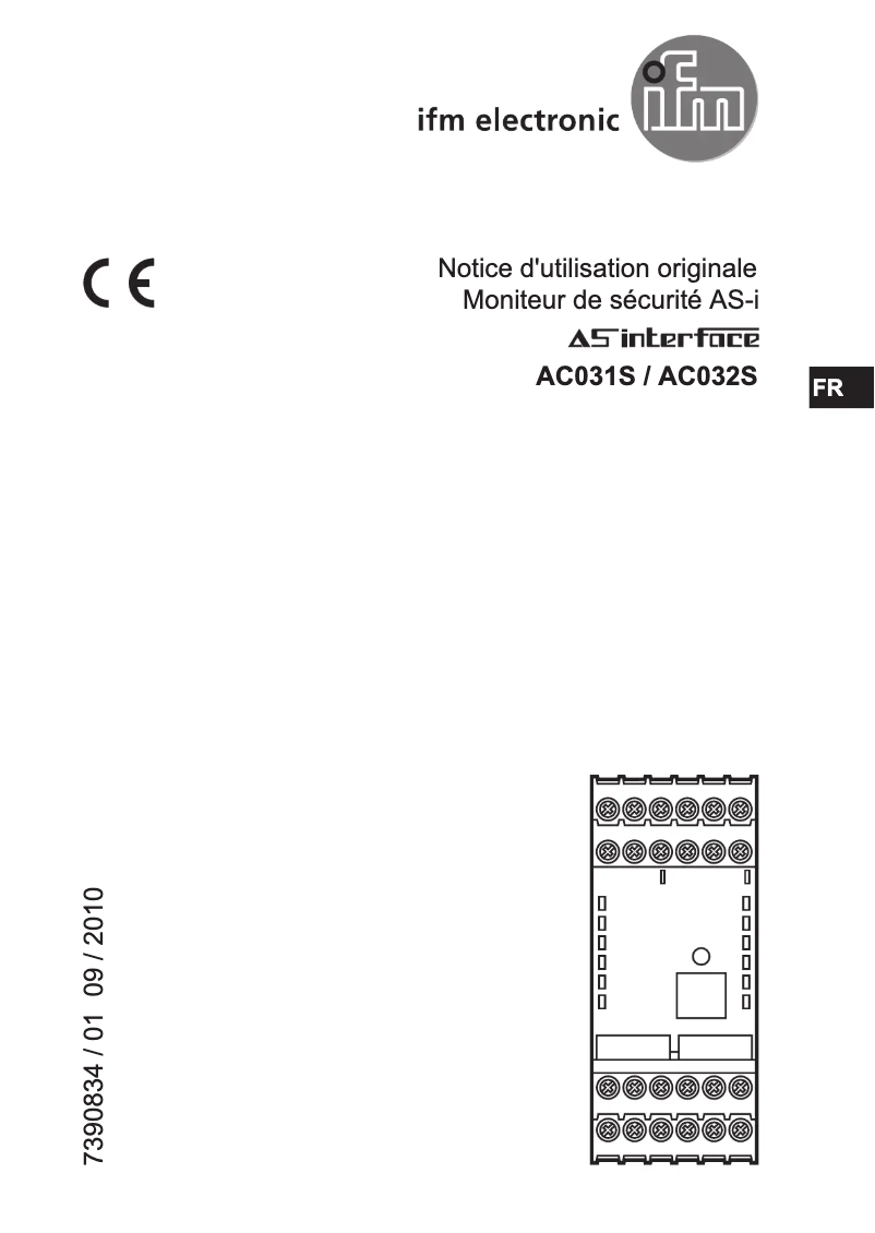 Página 1 del manual Manual de usuario IFM AC031S