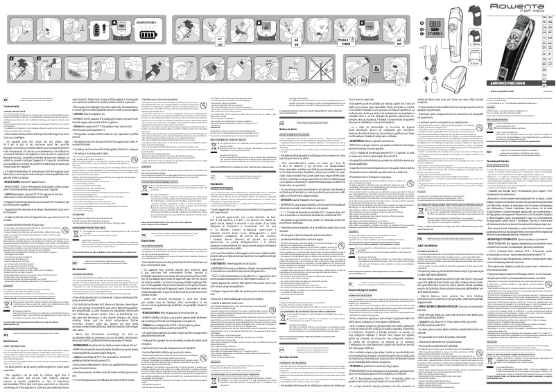 Imagen de la primera página del manual del dispositivo Airforce Precision TN4851F0