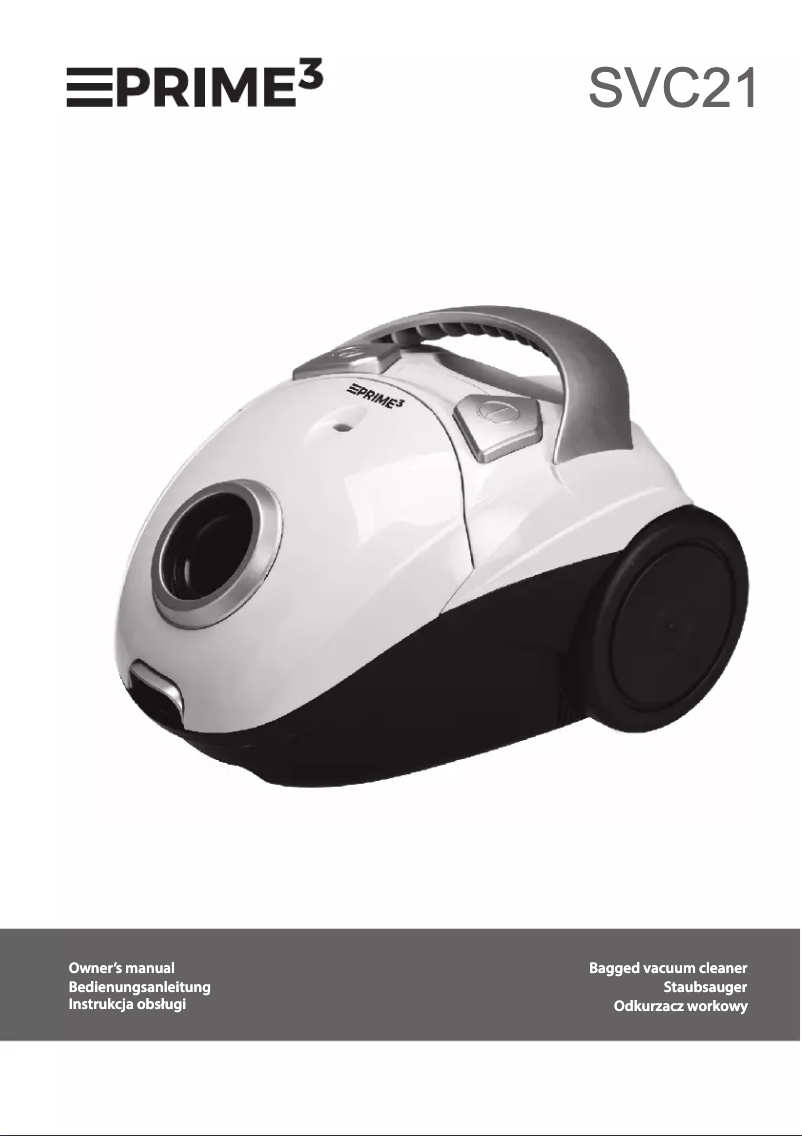 Página nº 1 - Manual de usuario PRIME3 SVC21