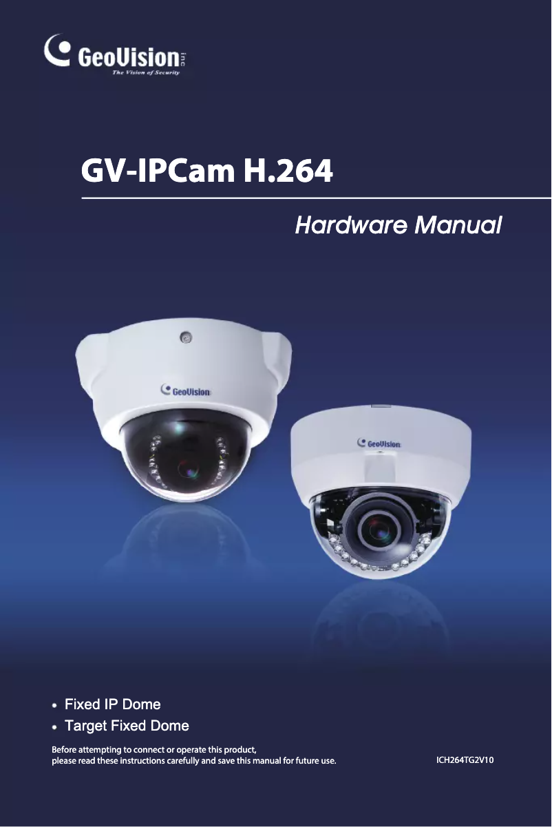 Página 1 del manual Manual de usuario Geovision GV-FD1210