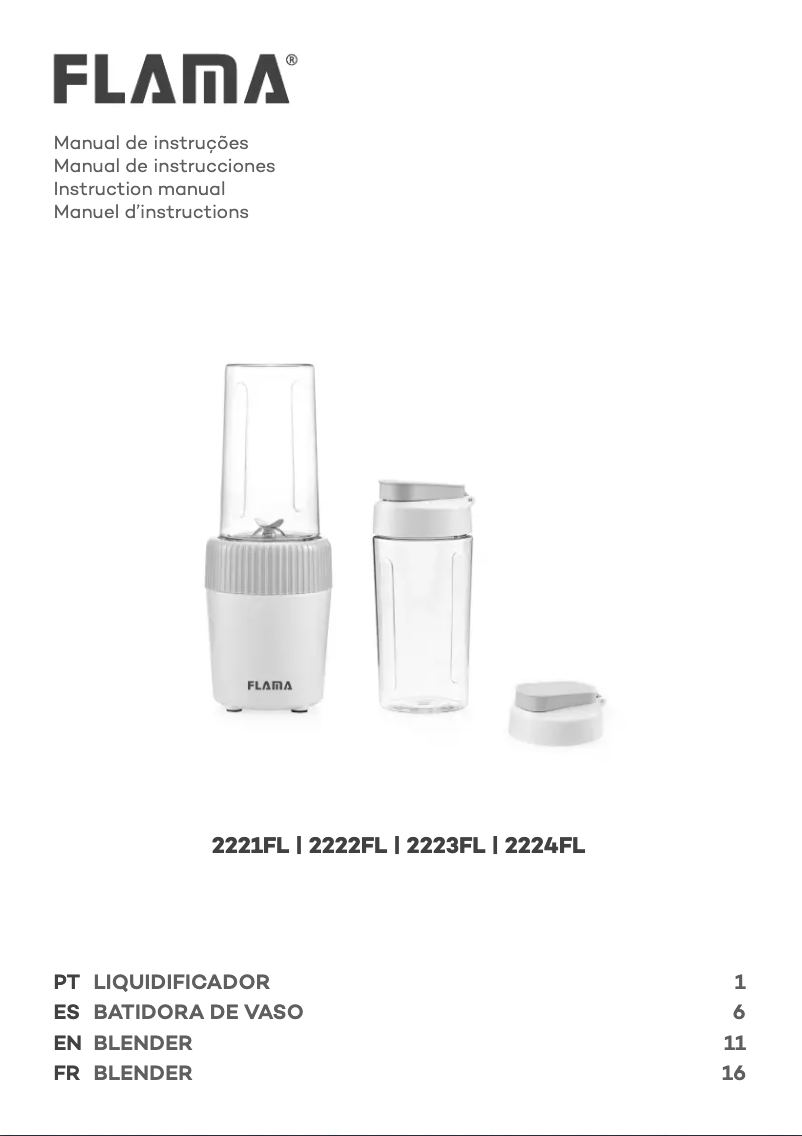 Imagen de la primera página del manual del dispositivo 2224FL