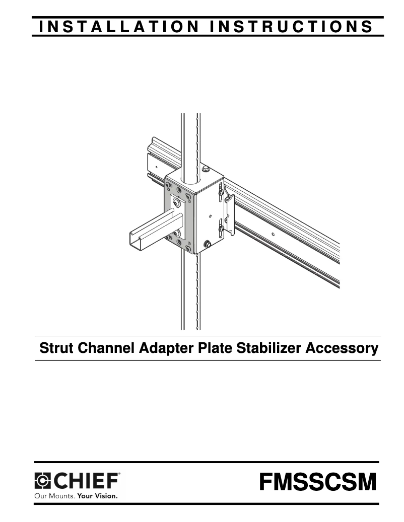 Página 1 del manual Manual de usuario Chief FMSSCSM