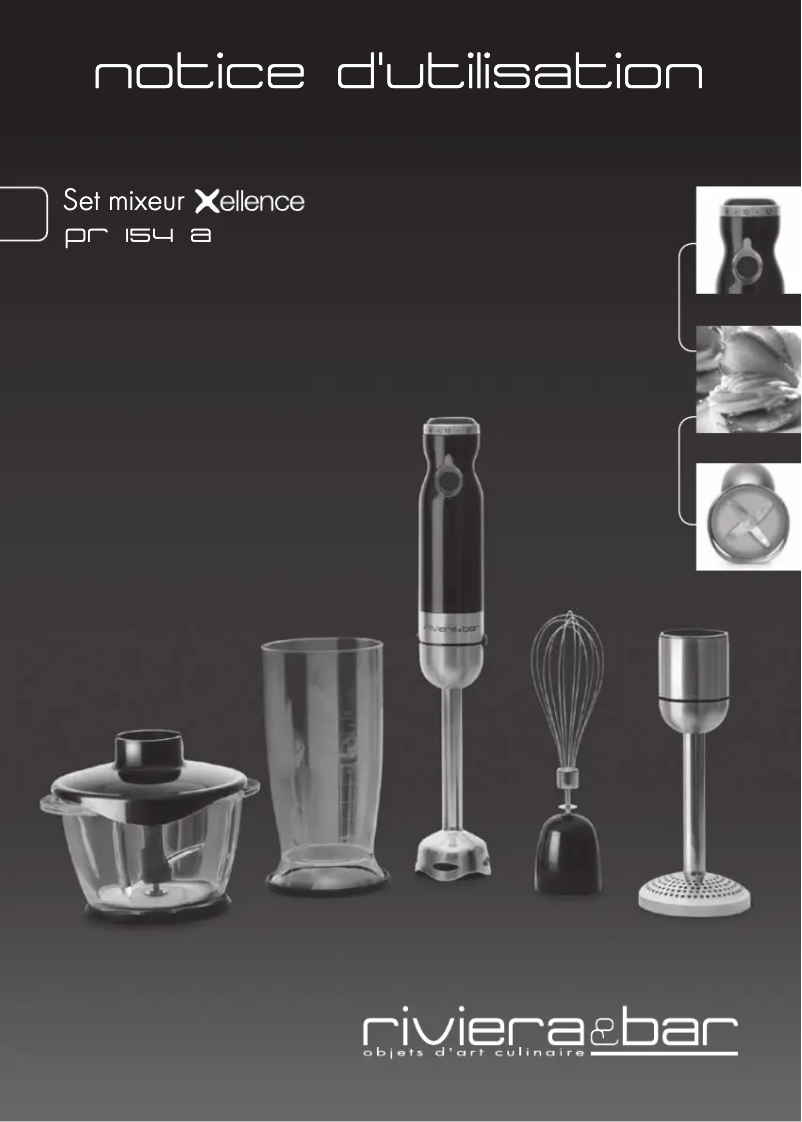 Imagen de la primera página del manual del dispositivo PR154A