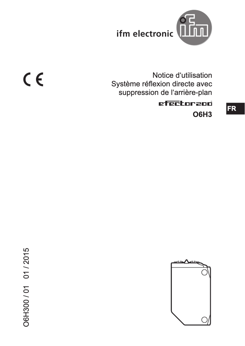 Imagen de la primera página del manual del dispositivo O6H302