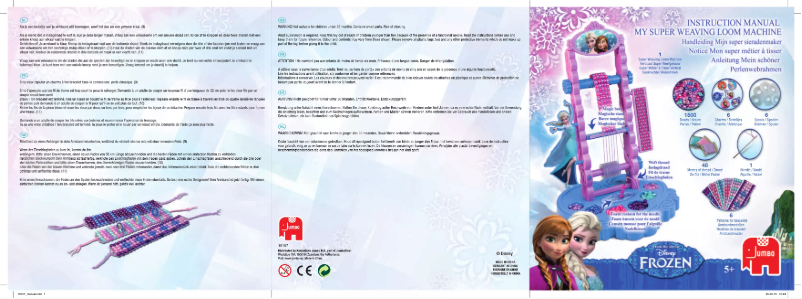 Página 1 del manual Manual de usuario Jumbo Frozen weefmachine