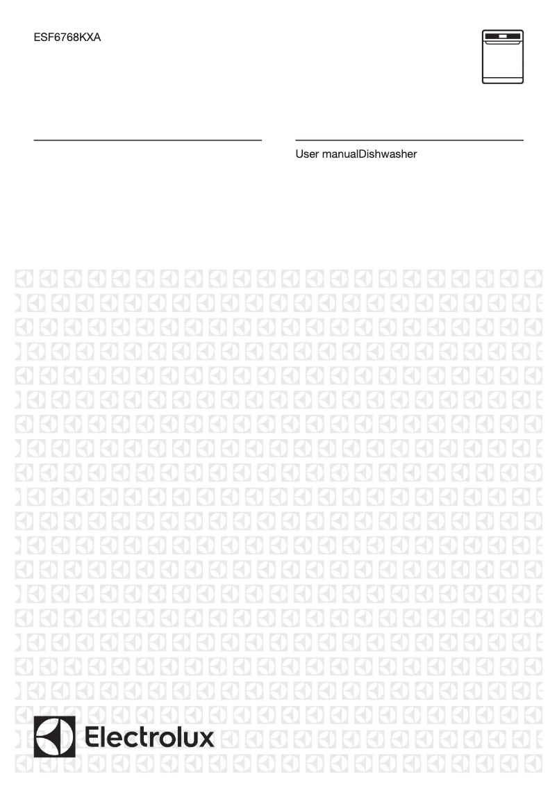Página 1 del manual Manual de usuario Electrolux ESF6768KXA