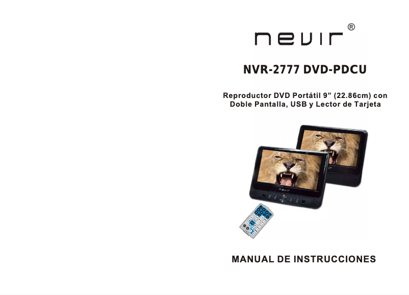 Página nº 1 - Manual de usuario Nevir NVR-2777DVD-PDCU