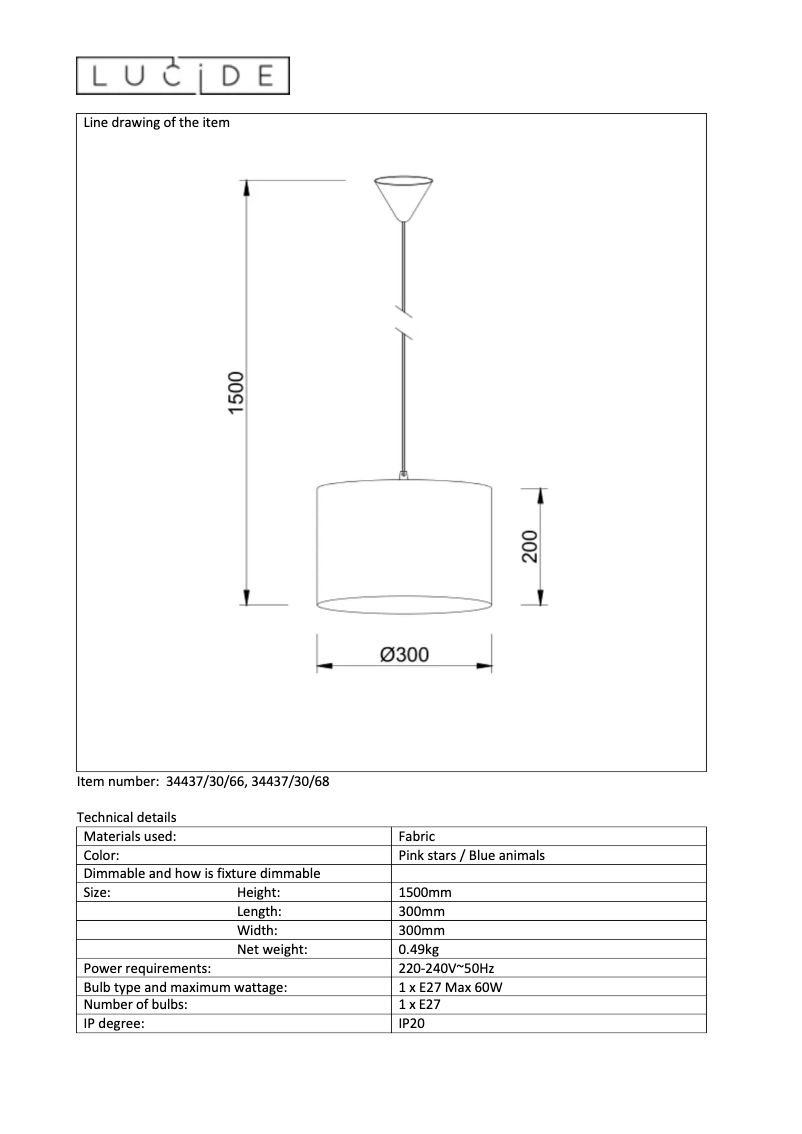 Imagen de la primera página del manual del dispositivo Adrian