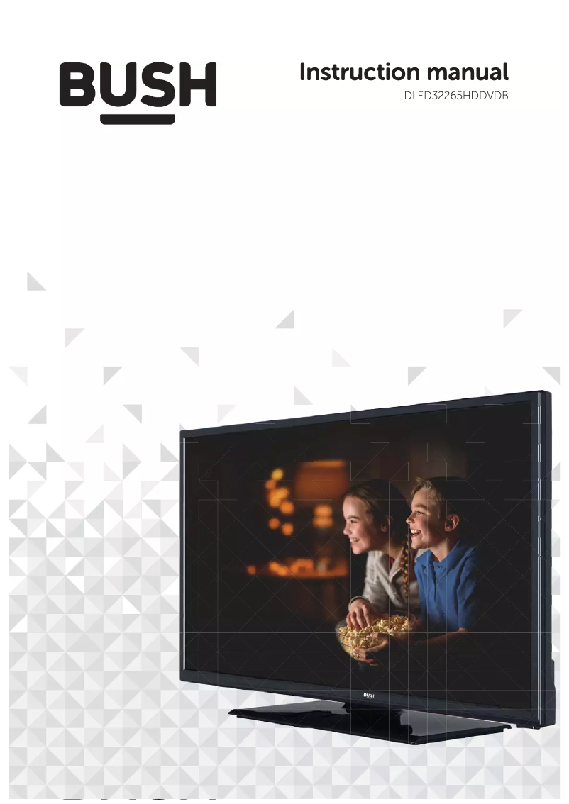 Página 1 del manual Manual de usuario Bush DLED32265HDDVDB