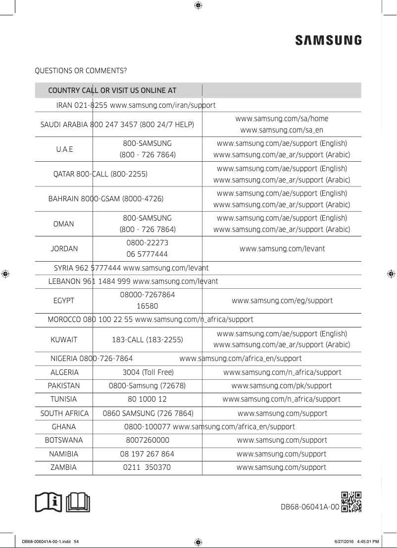 Página 1 del manual Manual de usuario Samsung AR12KCFHGWK/GA
