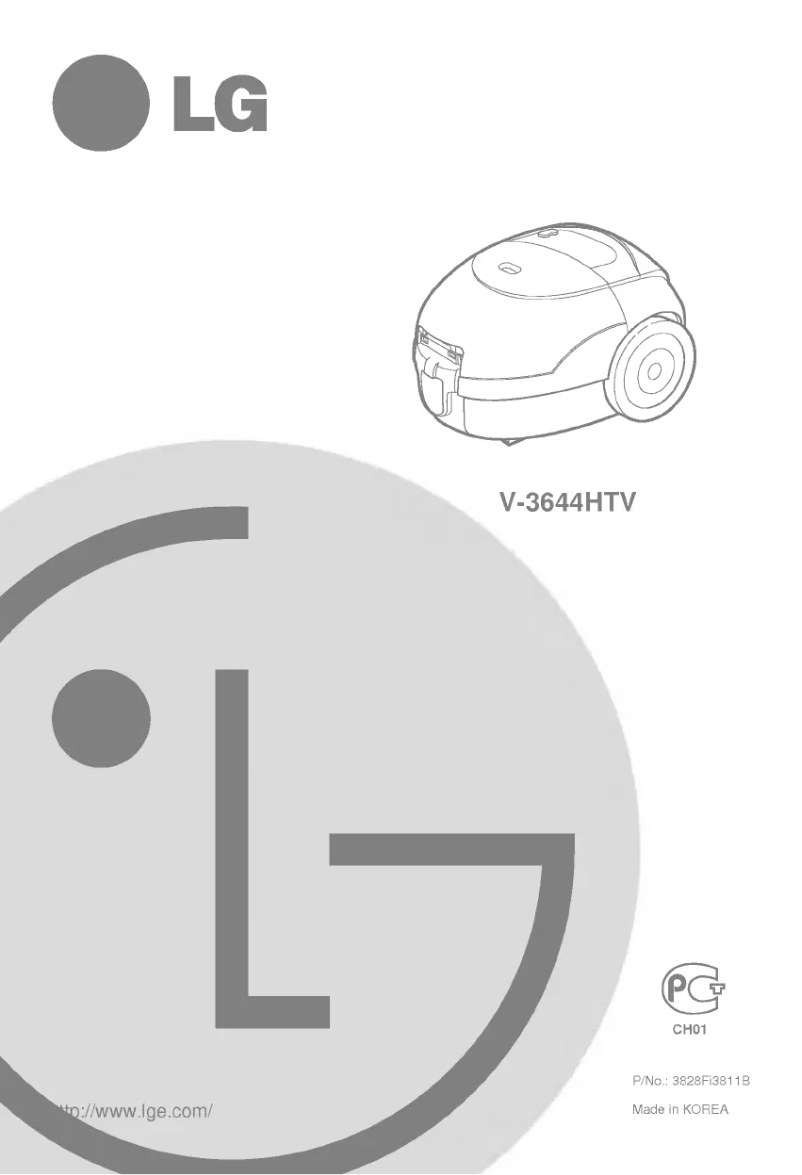 Página nº 1 - Manual de usuario LG V-3600HT