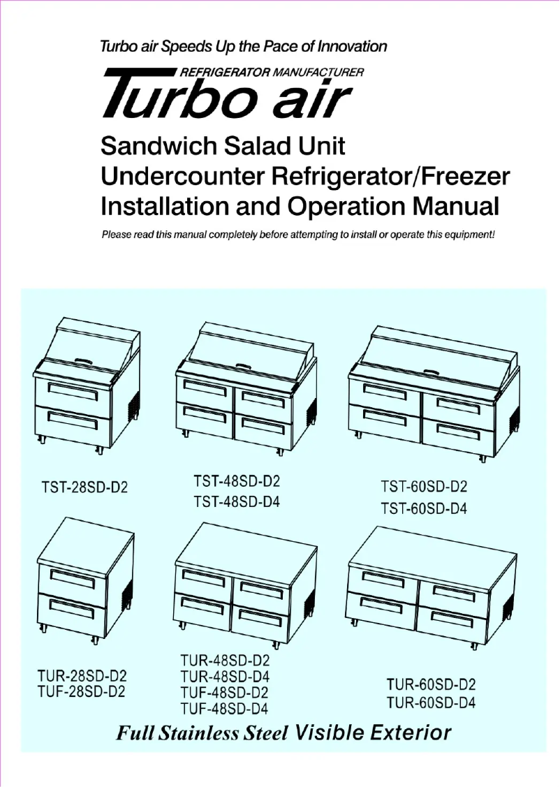 Imagen de la primera página del manual del dispositivo TST-28SD-D2-N
